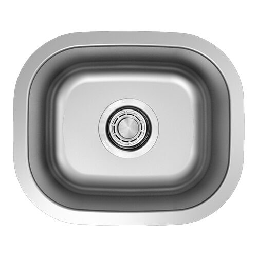 Marbella 15 x 13 in. single bowl undermount bar sink, 18 gauge stainless steel