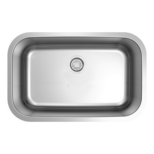 Marbella 27 x 18 in. Single Bowl Undermount Kitchen Sink — Standard Radius