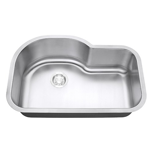 Marbella 31 x 21 in. Single Bowl Undermount Kitchen Sink — P-Bowl