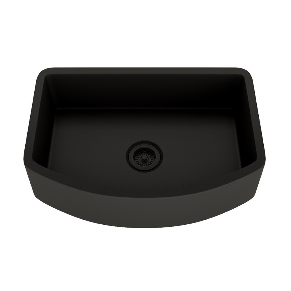 Norwell Reversible Apron-Front Quartz Composite Kitchen Sink