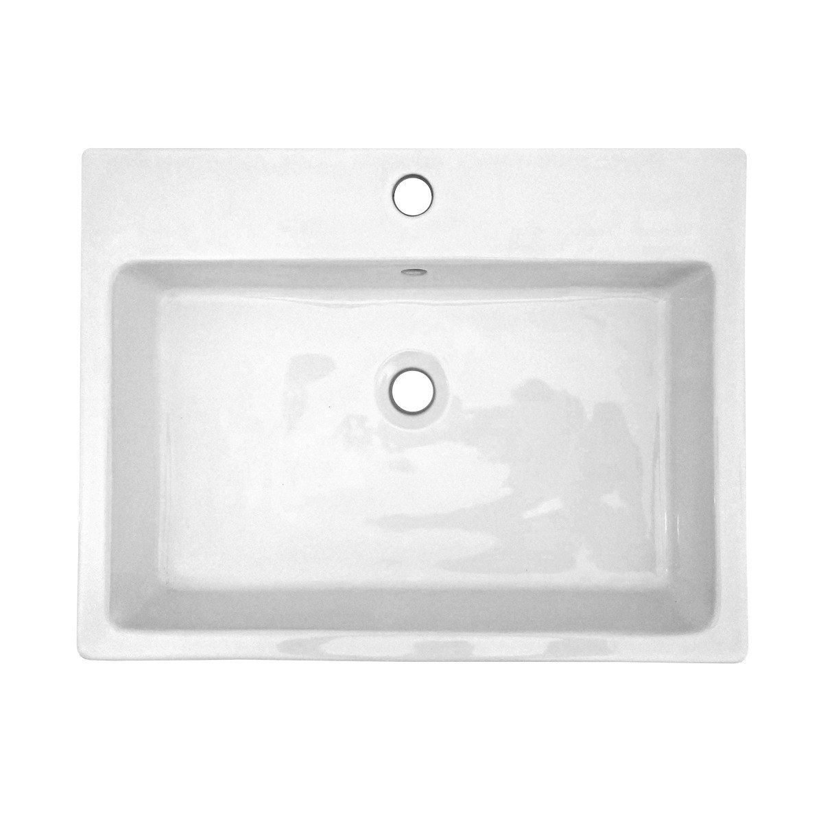 Perella Wall-Mounted Rectangular Bathroom Sink