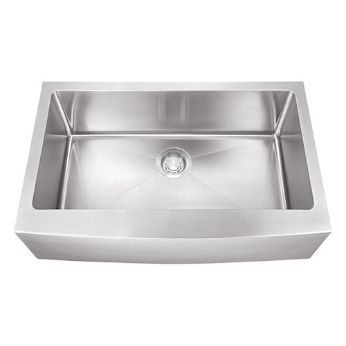 Rivano 33 x 20 in. Apron-Front Single Bowl Kitchen Sink