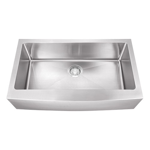 Rivano 36 x 20 in. Apron-Front Single Bowl Kitchen Sink