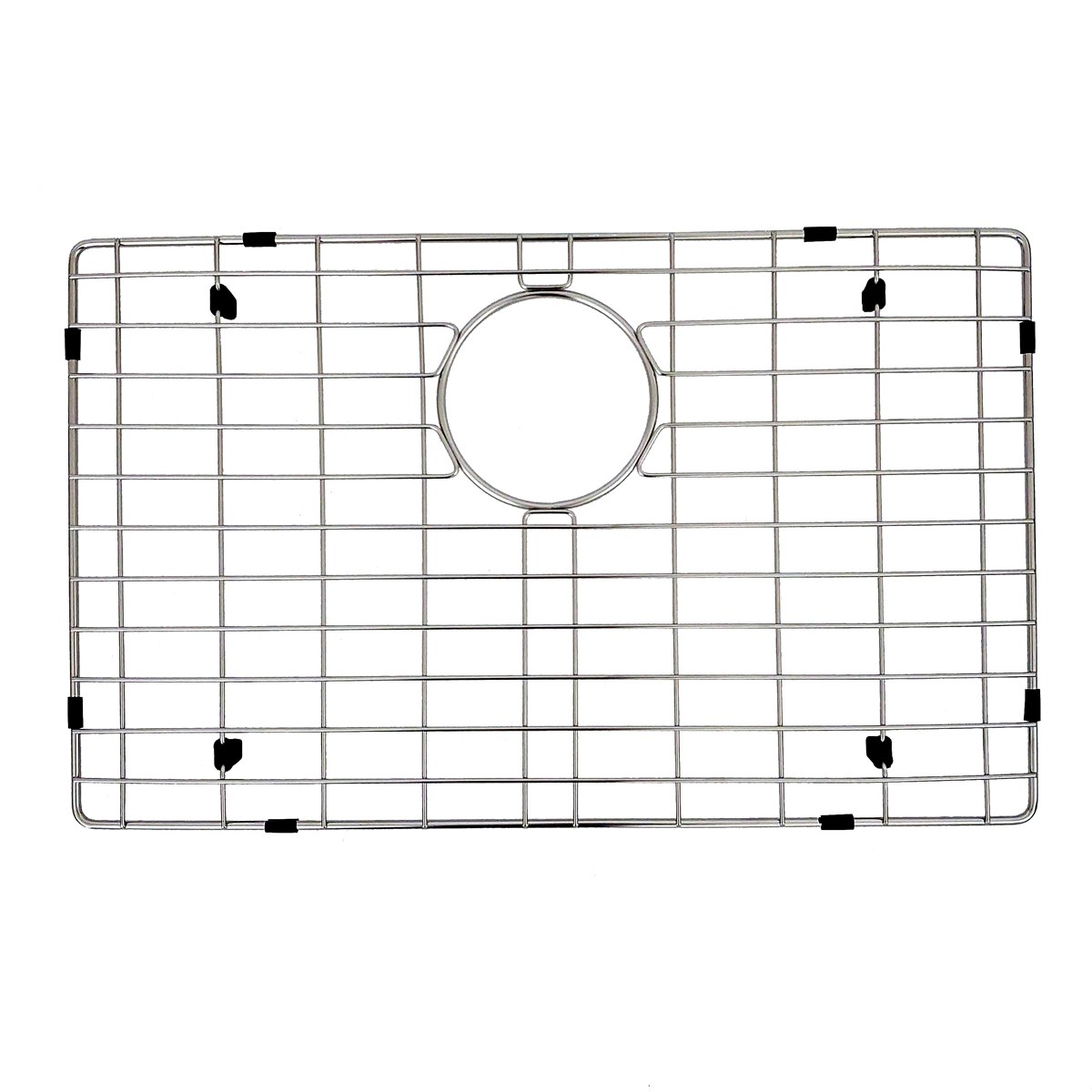 Rivano 27 x 18 in. Single Bowl Sink Bottom Grid