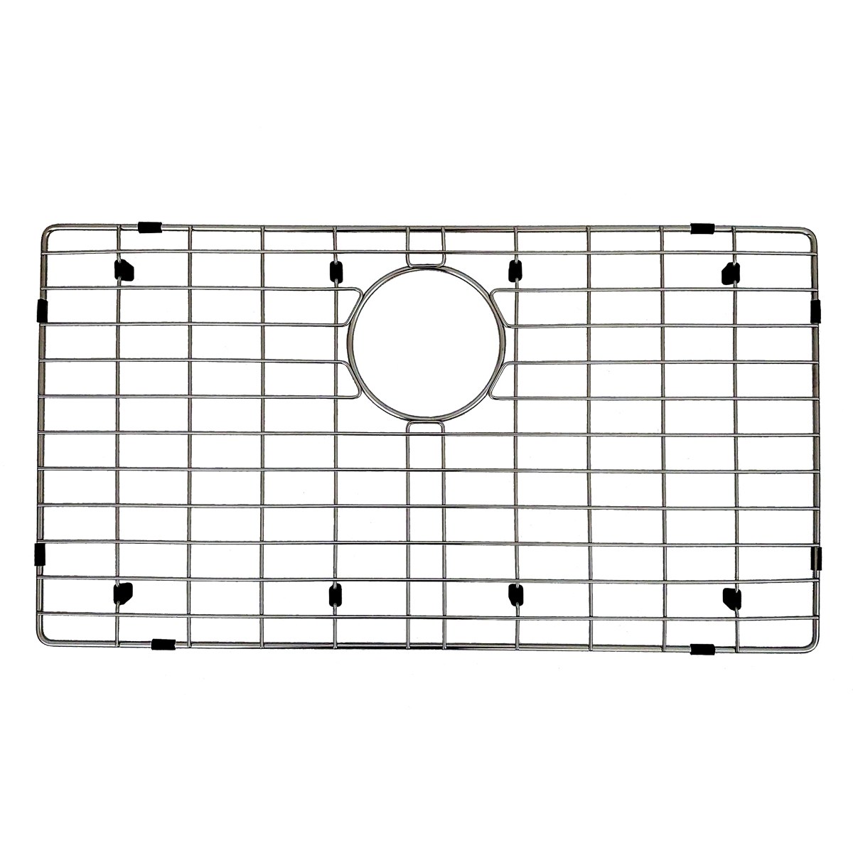 Rivano 30 x 18 in. Single Bowl Sink Bottom Grid
