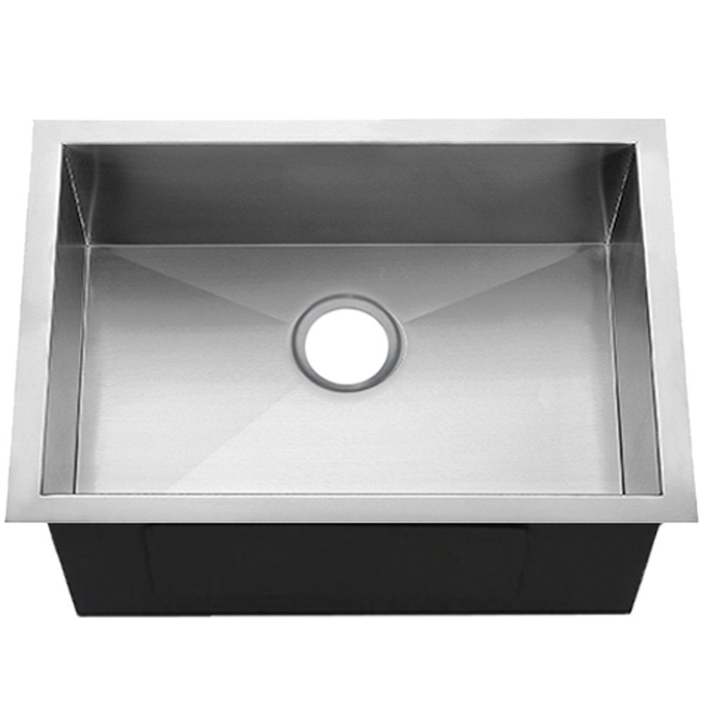 Solano 25 x 18 in. Undermount Single Bowl Kitchen Sink — Zero Radius