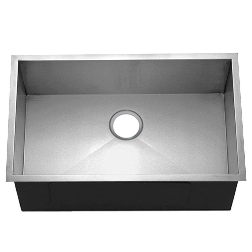 Solano 30 x 18 in. single bowl undermount kitchen sink, 18 gauge stainless steel