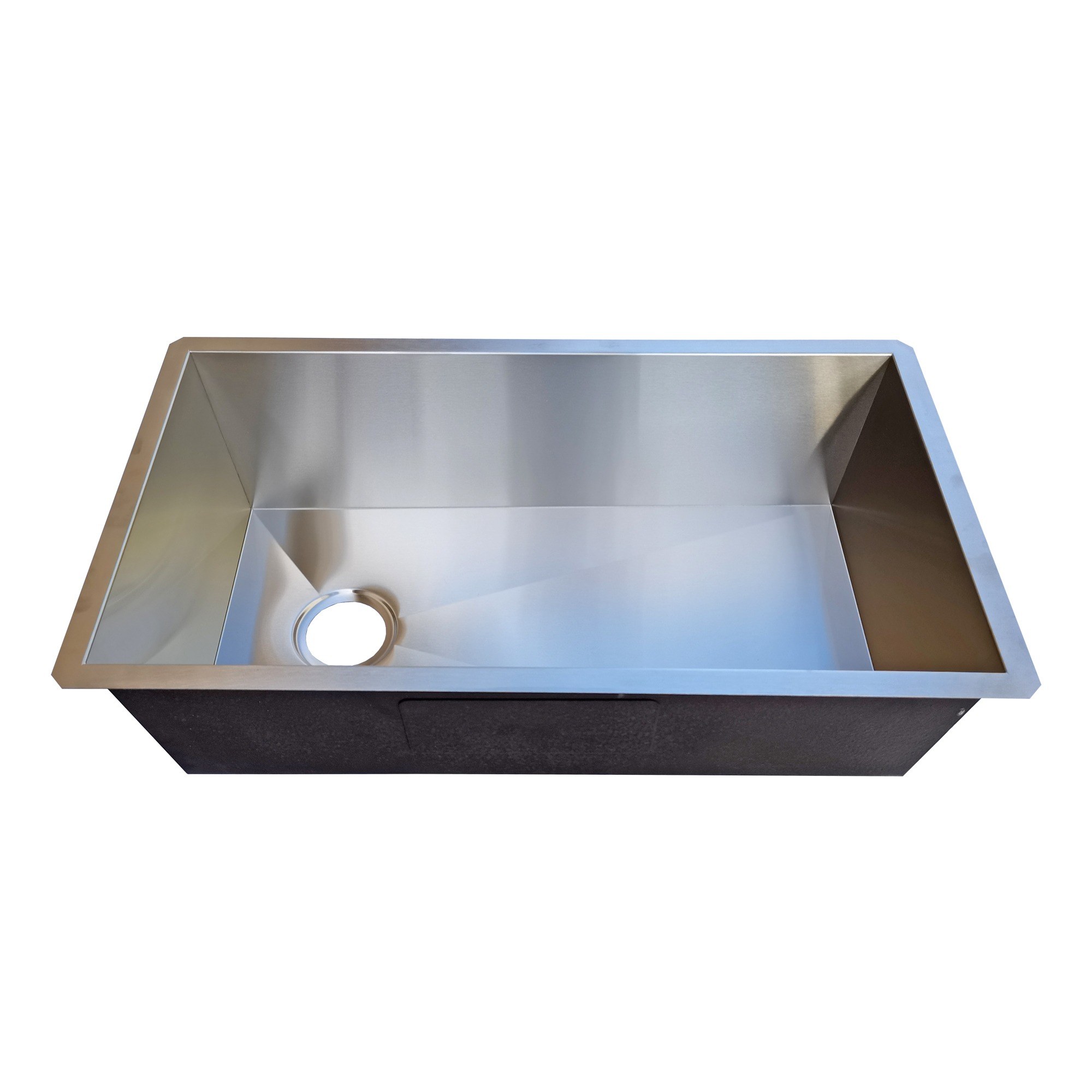 Solano 32 x 18 in. Zero-Radius Undermount Kitchen Sink with Offset Drain