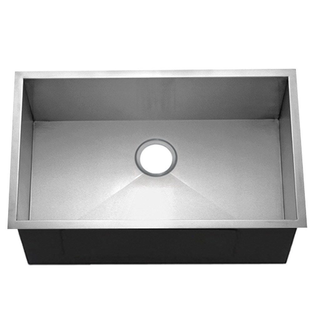 Solano 32 x 18 in. single bowl undermount kitchen sink, 18 gauge stainless steel