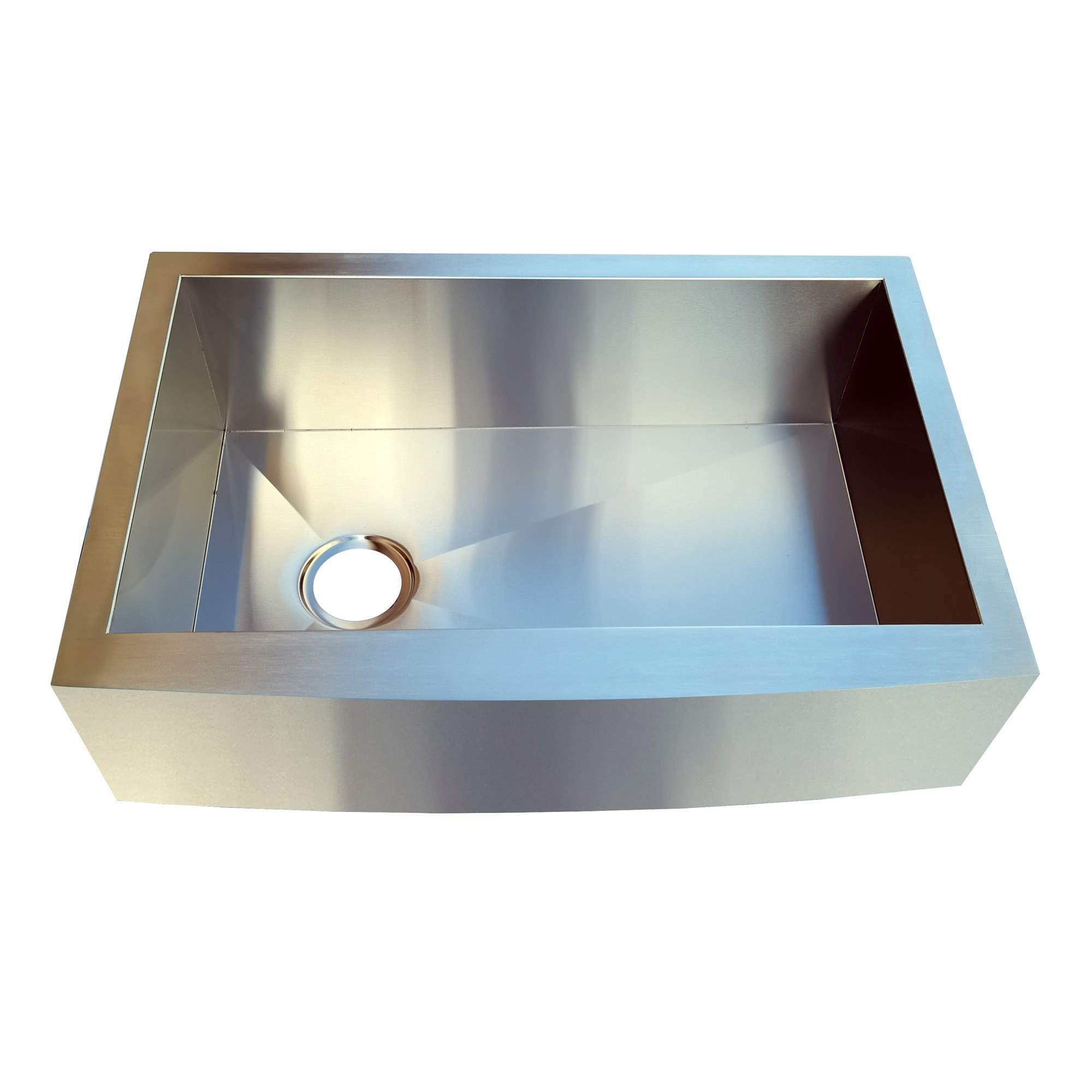 Solano 30 x 20 in. Zero-Radius Apron-Front Kitchen Sink