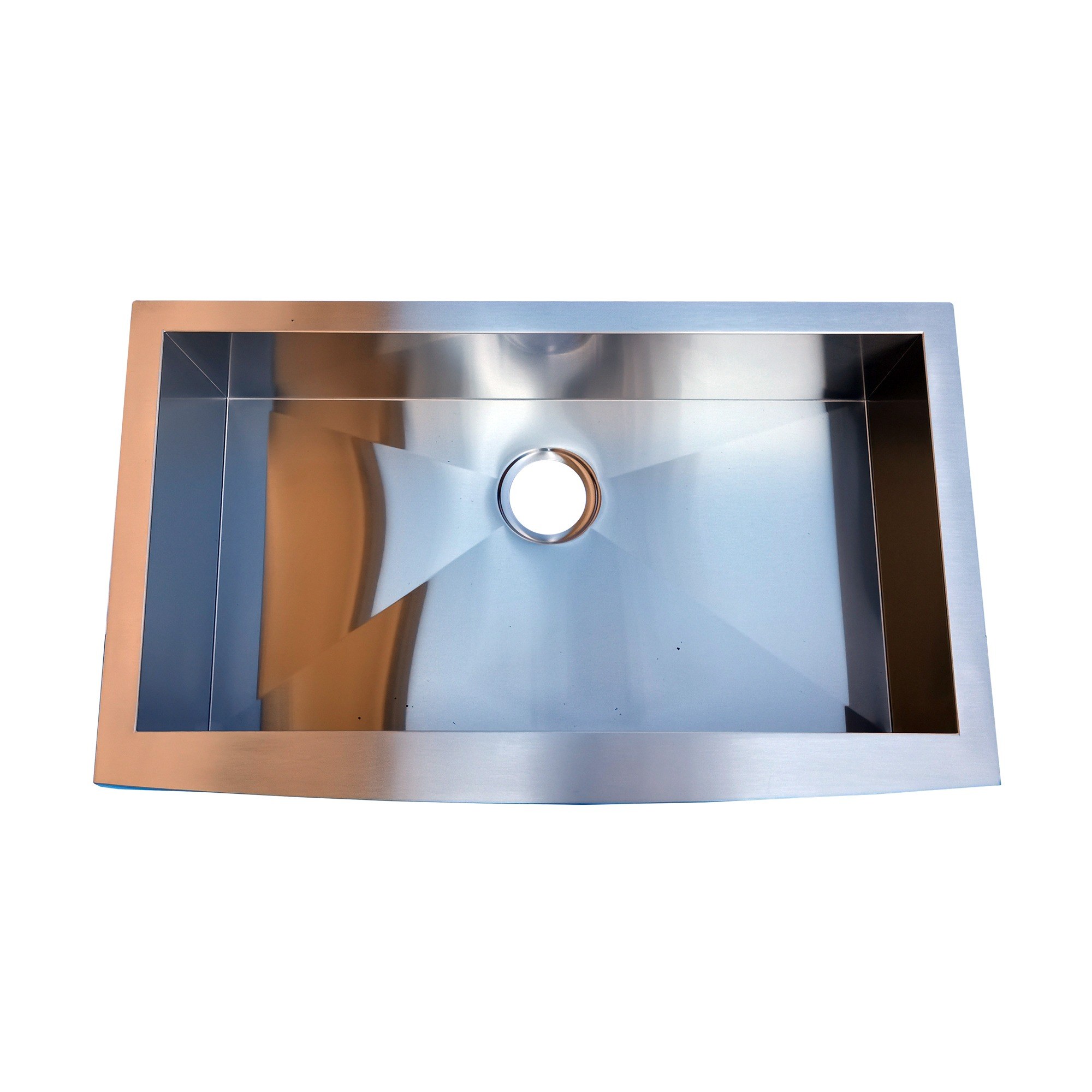 Solano 33 x 20 in. Apron Front Single Bowl Kitchen Sink — Zero Radius