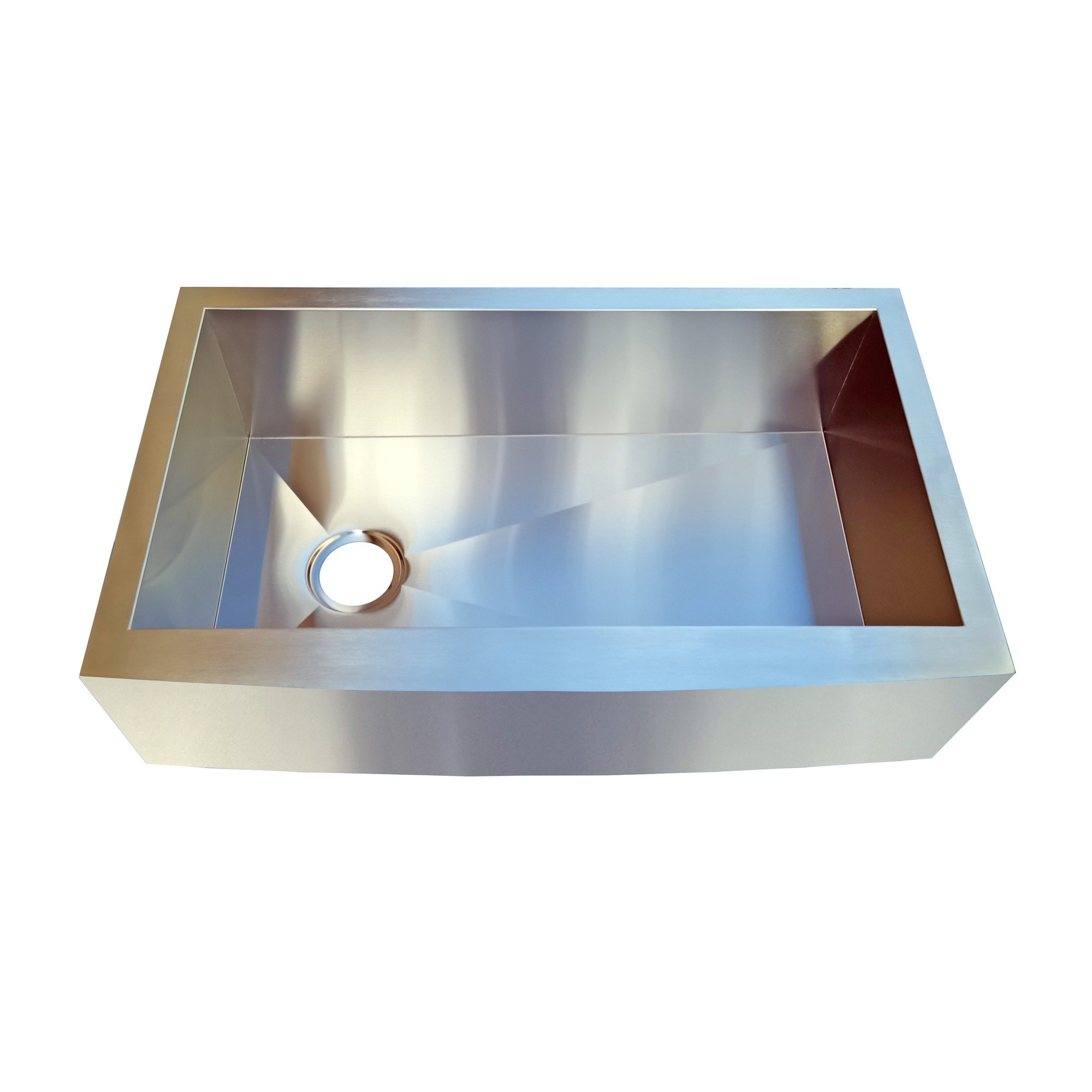 Solano 33 x 20 in. Zero-Radius Apron-Front Kitchen Sink