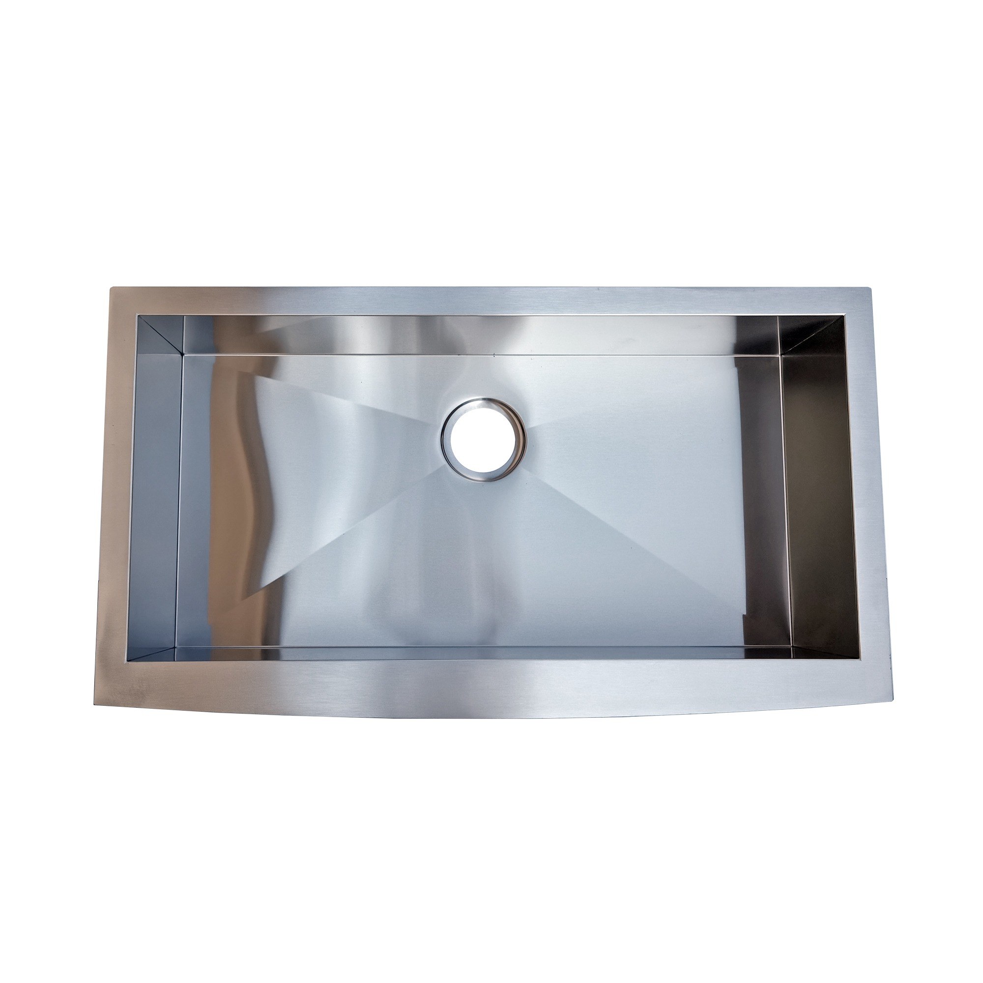 Solano 36 x 20 in. Apron Front Single Bowl Kitchen Sink — Apron or Undermount Install