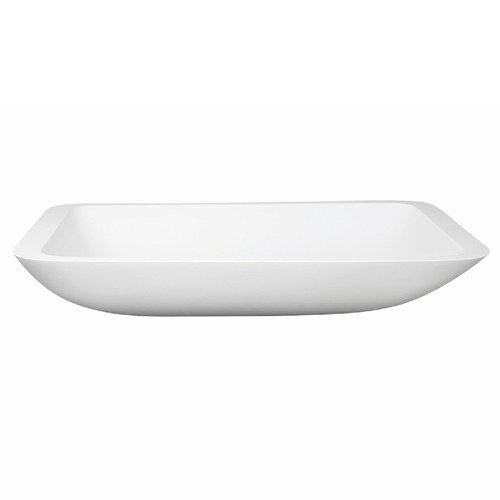 Tavira Rectangular Solid Resin Vessel Sink