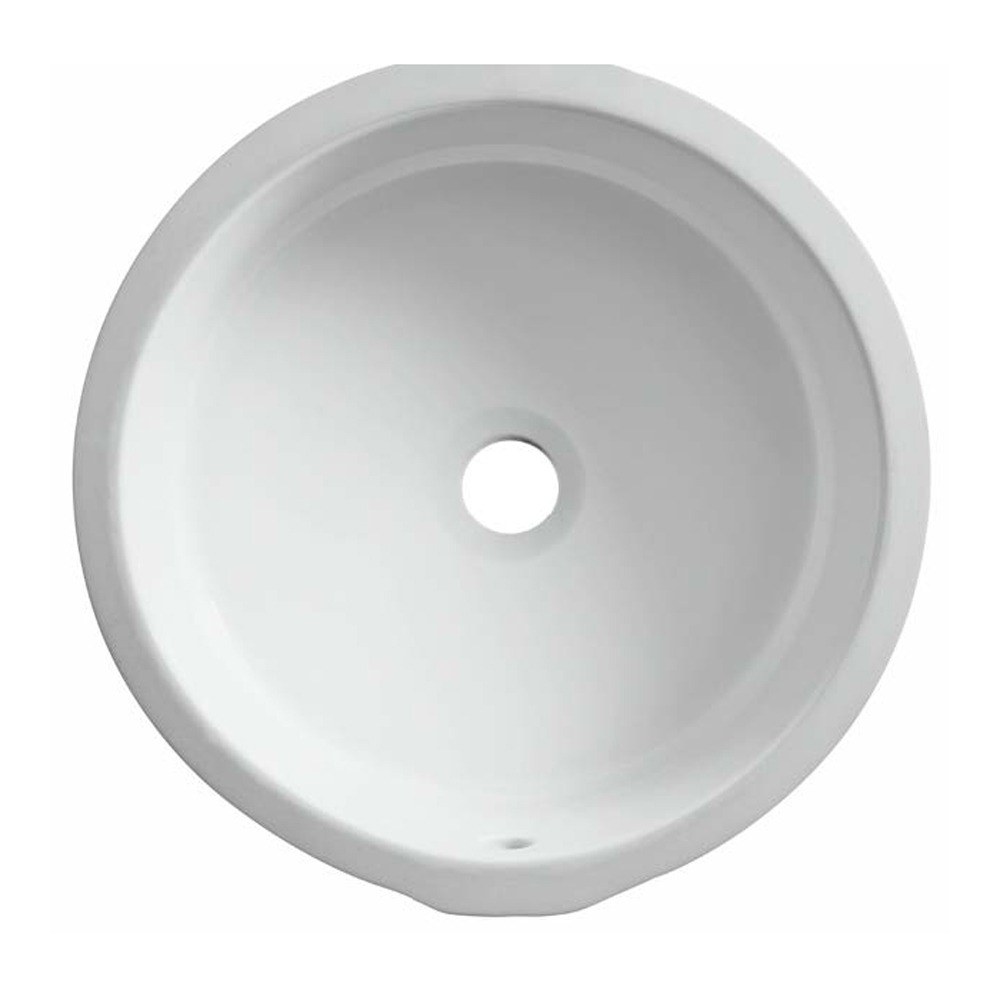 Ubeda 15 in. Round Undermount Bathroom Sink