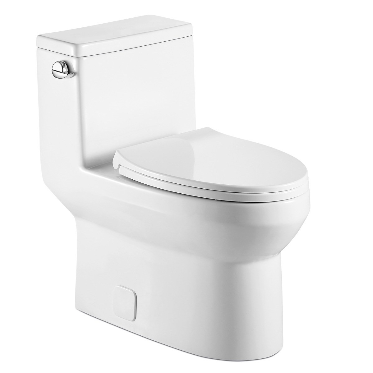 Grantham One-Piece Elongated Toilet — 1.28 gpf, ADA