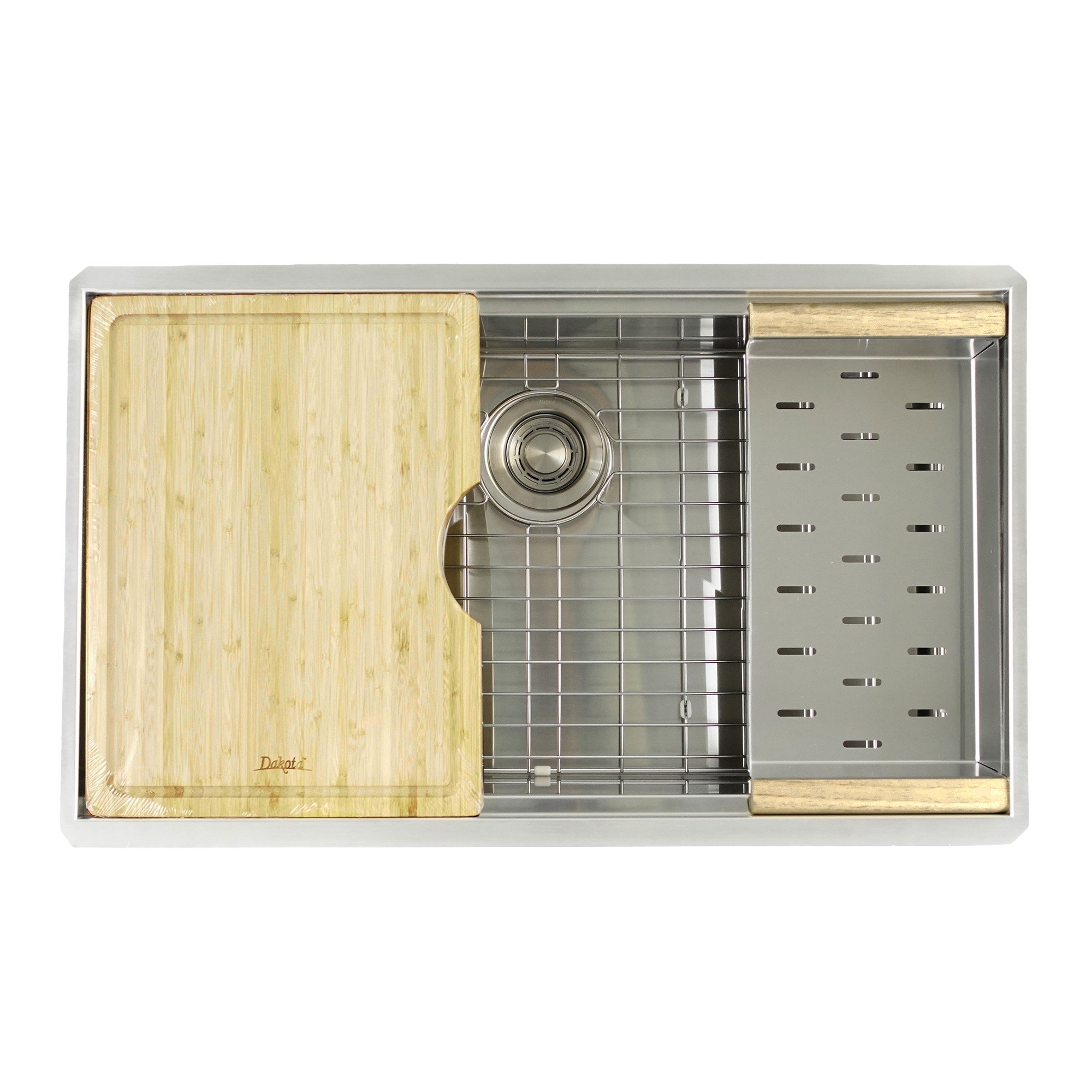 Vantera 30 x 20 in. Undermount Workstation Sink