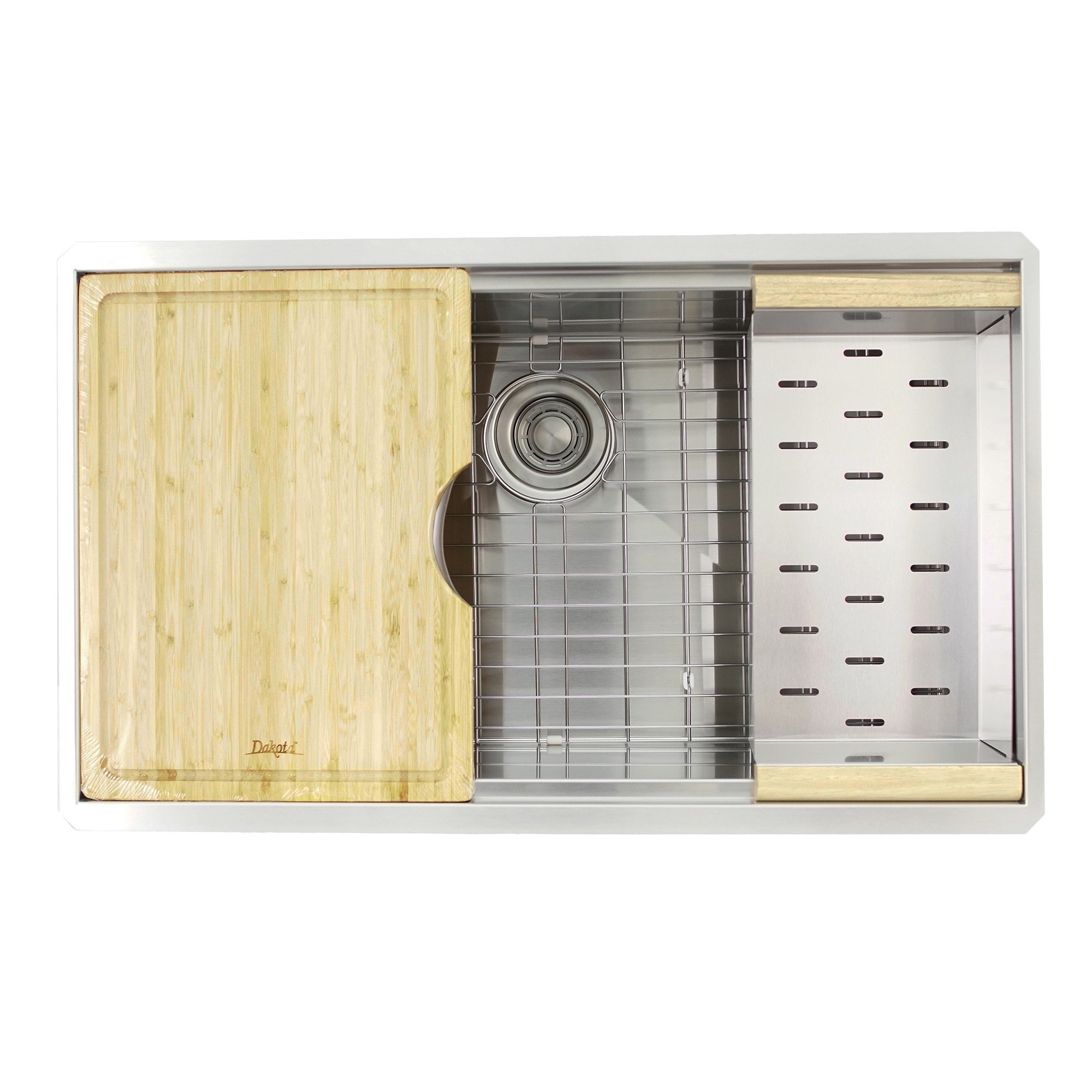 Vantera 33 x 20 in. Undermount Workstation Sink