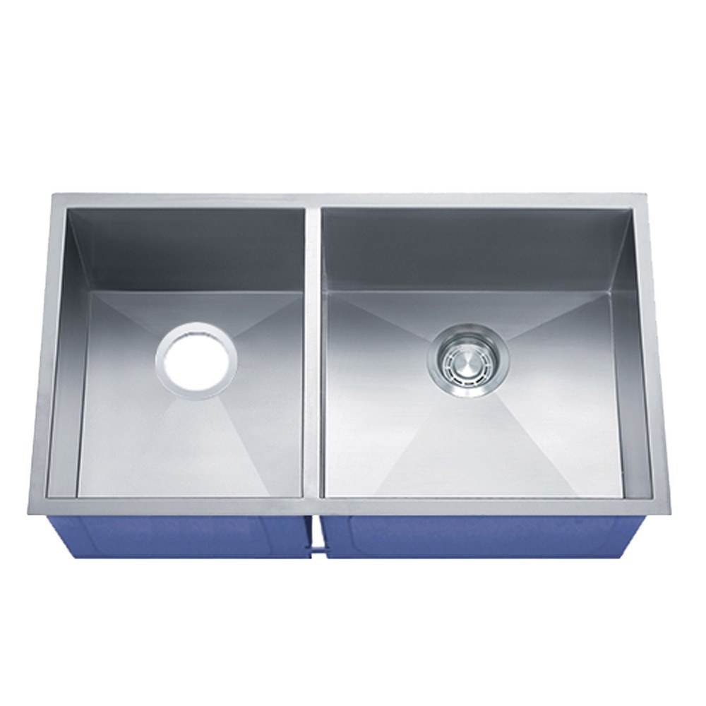 Vantera 32 x 18 in. Undermount 40/60 Double Bowl Kitchen Sink