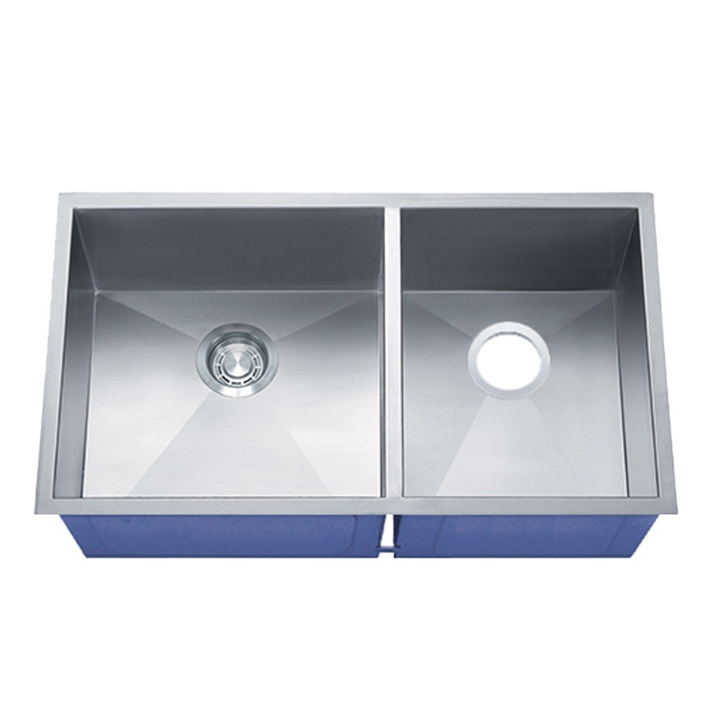 Vantera 32 x 18 in. Undermount 60/40 Double Bowl Kitchen Sink