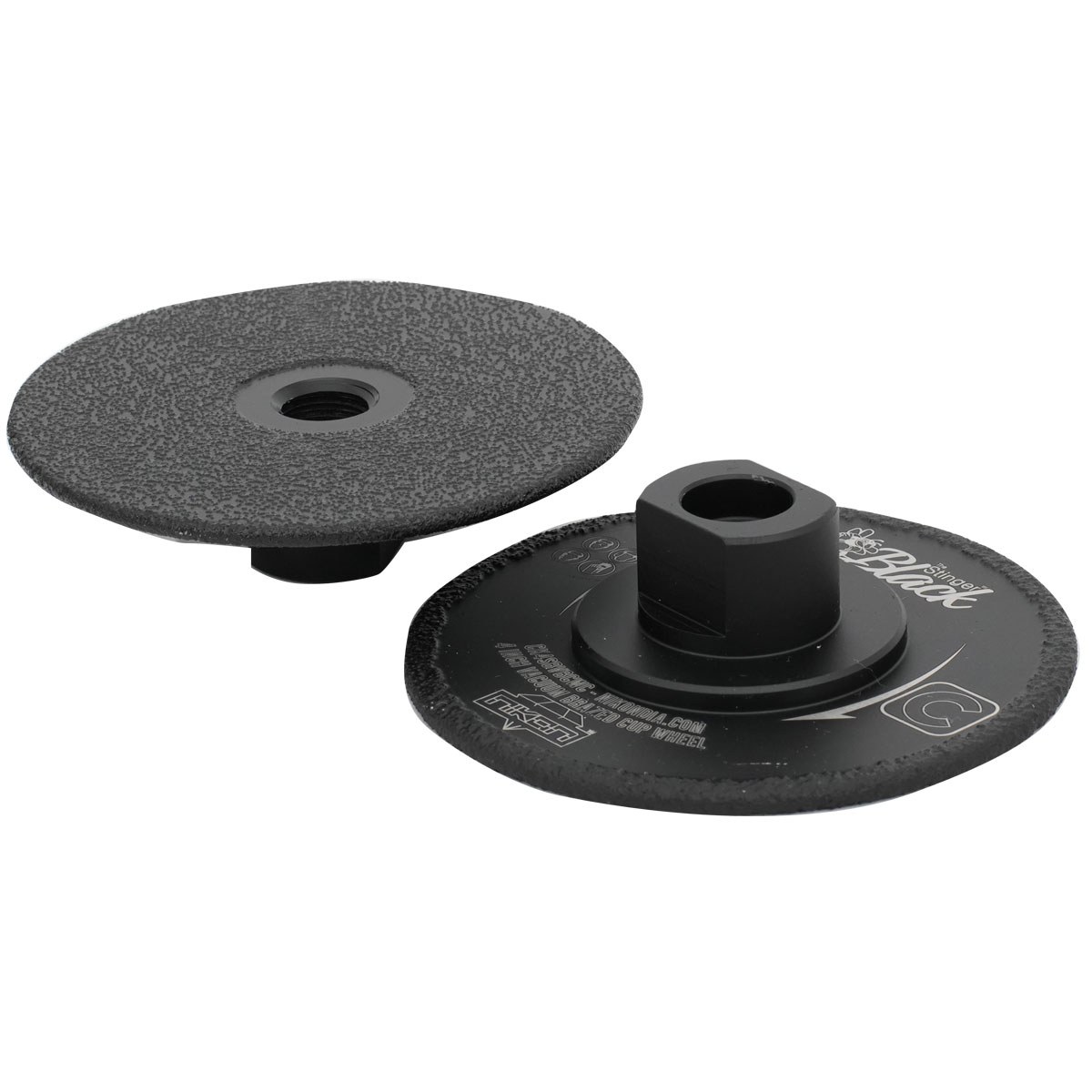 Elite Flat Vacuum-Brazed Cup Wheel — 4 in.