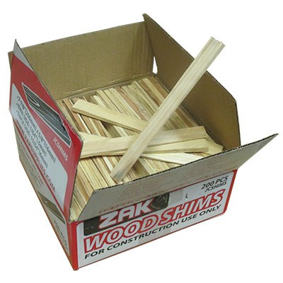 Wood Shims — 7-7/8 in., 200 per Box