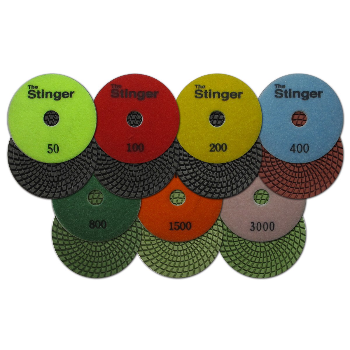 Pro Wet Polishing Pads — 7 Step