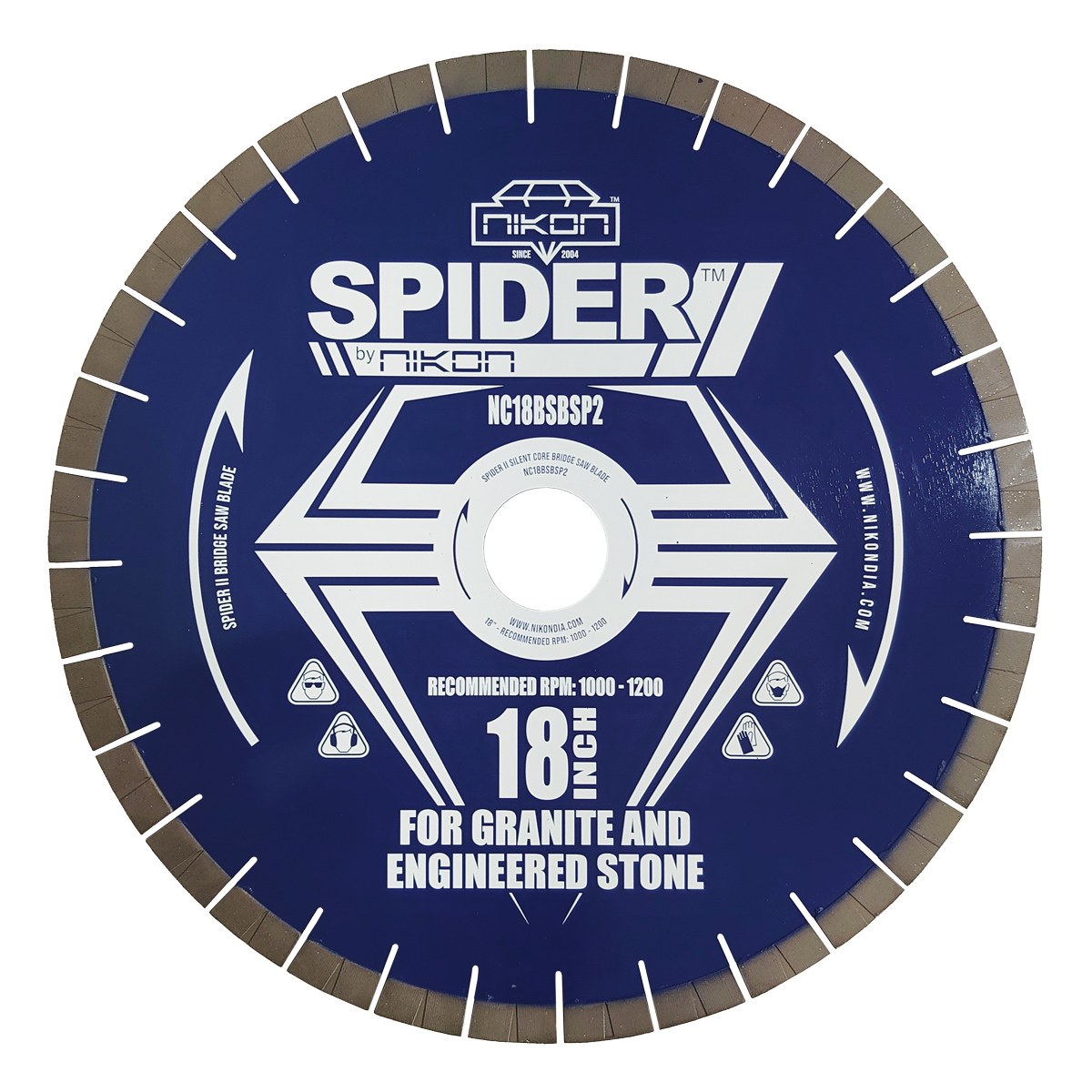 Contractor II Bridge Saw Blade — 20 mm Segment