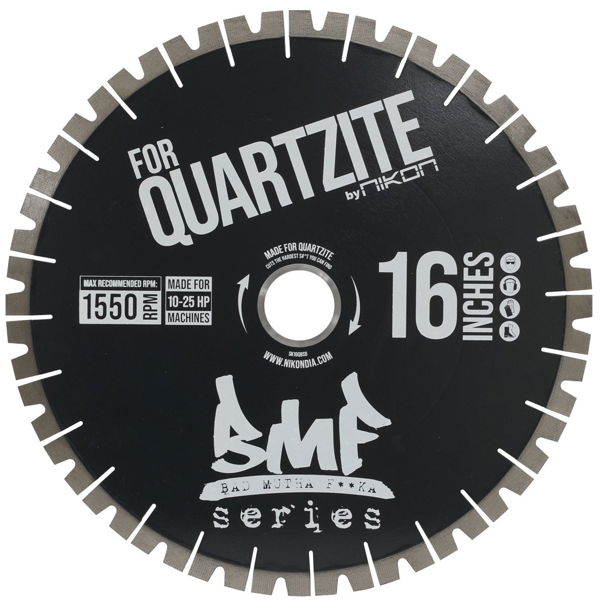 Ultra Quartzite Bridge Saw Blade — 20 mm Segment