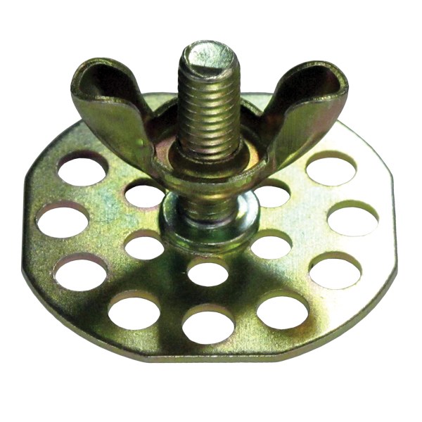 Waffle Sink Clips with Wing Nuts